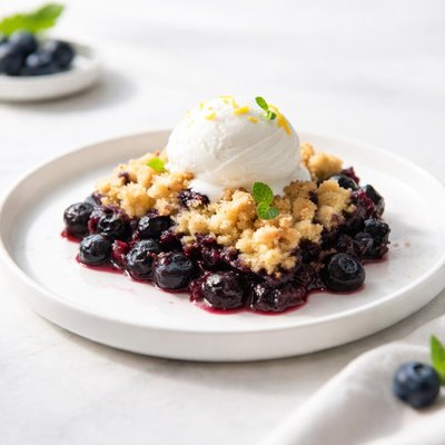 Image of Easy Blueberry Dump Cake