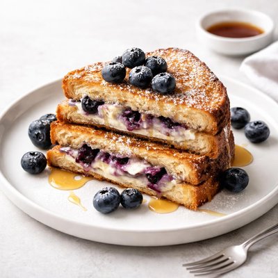 Image of Easy Blueberry Stuffed French Toast