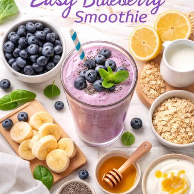Image of Easy Bluesberry Smoothie