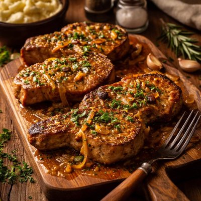 Image of Easy Braised Pork Chops