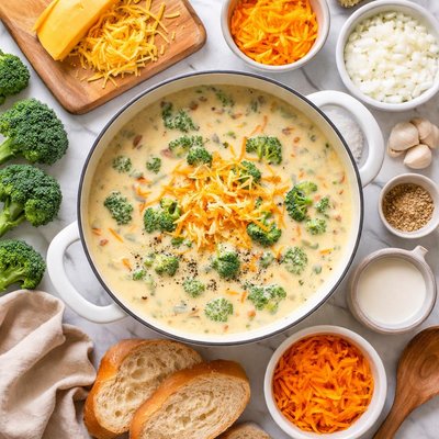 Image of Easy Broccoli Cheese Soup