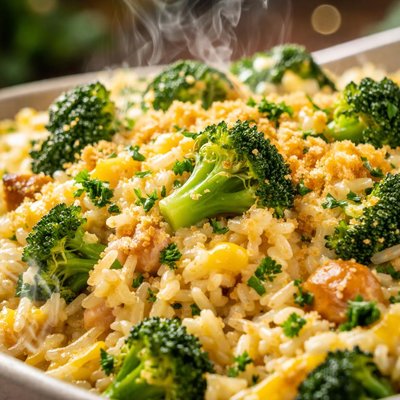 Image of Easy Broccoli Rice Bake