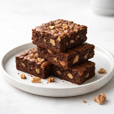 Image of Easy Brownies with Nuts