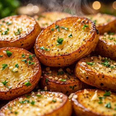 Image of Easy Butter Roasted Potato Slices