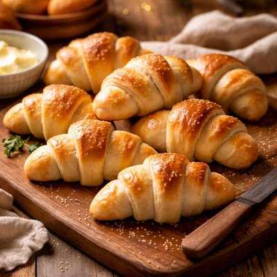 Image of Easy Butterhorn Rolls