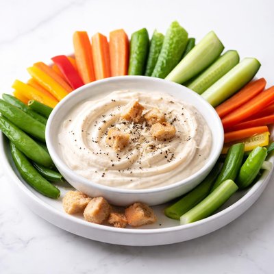 Image of Easy Caesar Dip for Veggies