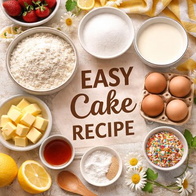 Image of Easy Cake Recipe