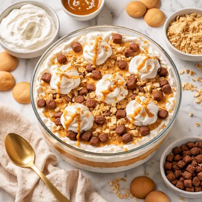 Image of Easy Caramel Cream Trifle