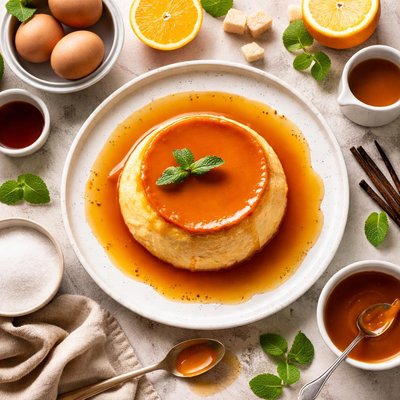 Image of Easy Caramel Flan Creme Caramel