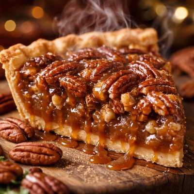 Image of Easy Caramel Pecan Pie