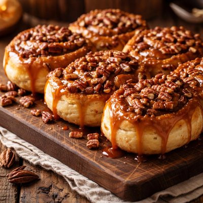 Image of Easy Caramel Sticky Rolls