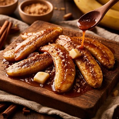 Image of Easy Caramelized Bananas