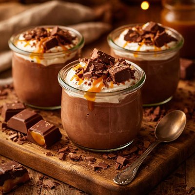Image of Easy Caramello Chocolate Mousse