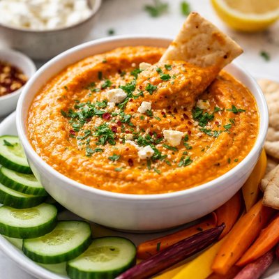Image of Easy Carrot Dip with a Bite
