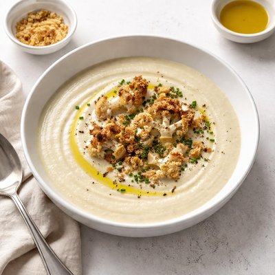 Image of Easy Cauliflower Cream Soup