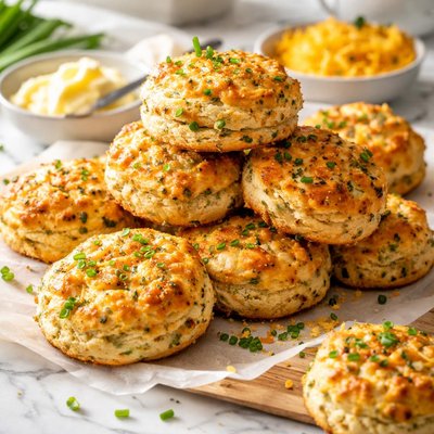 Image of Easy Cheese and Onion Biscuits
