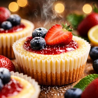 Image of Easy Cheesecake Cupcakes