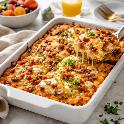 Image of Easy Cheesy Brunch Casserole