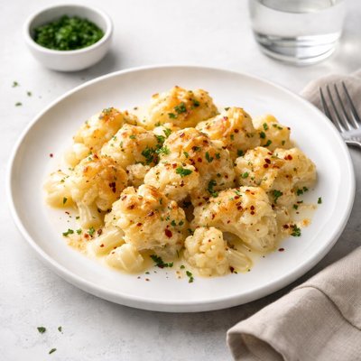 Image of Easy Cheesy Cauliflower