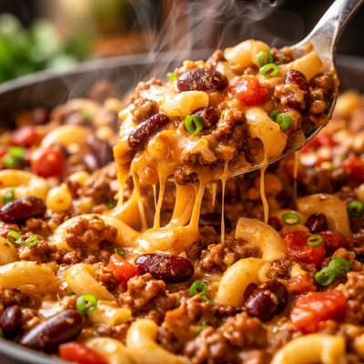 Image of Easy Cheesy Chili Mac