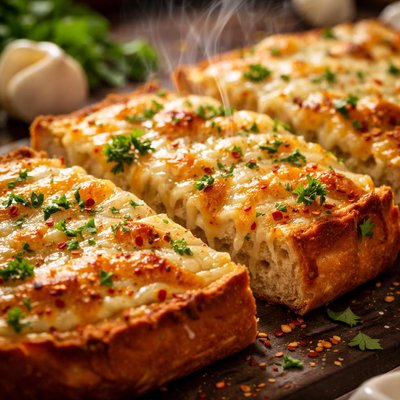 Image of Easy Cheesy Garlic Bread