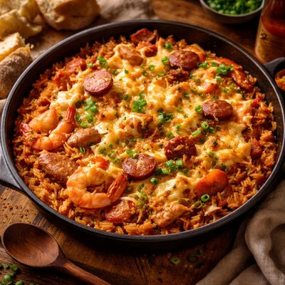 Image of Easy Cheesy Jambalaya