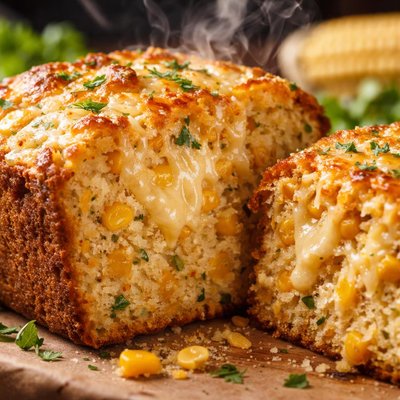 Image of Easy Cheesy Mielie Bread