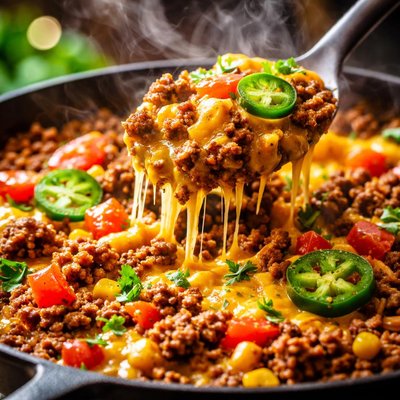 Image of Easy Cheesy Skillet