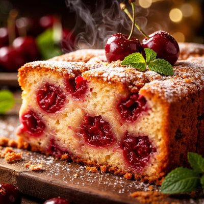 Image of Easy Cherry Cake