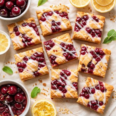Image of Easy Cherry Pie Bars