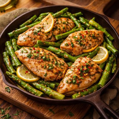 Image of Easy Chicken and Asparagus