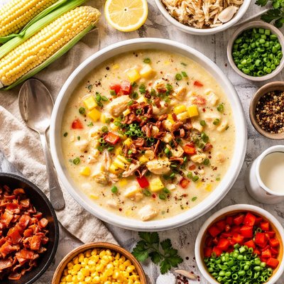 Image of Easy Chicken Corn Chowder