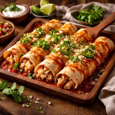 Image of Easy Chicken Enchiladas