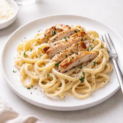 Image of Easy Chicken Fettuccine Alfredo