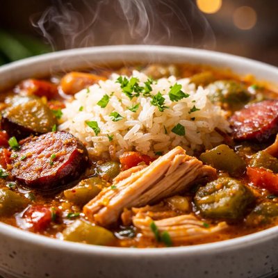 Image of Easy Chicken Gumbo