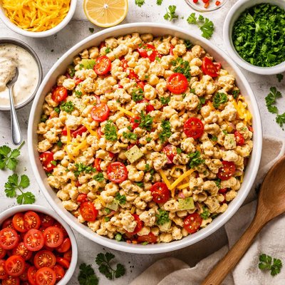 Image of Easy Chicken Macaroni Salad