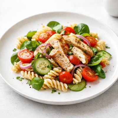 Image of Easy Chicken Pasta Salad