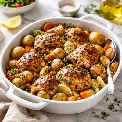 Image of Easy Chicken Potato Dinner