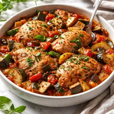 Image of Easy Chicken Ratatouille
