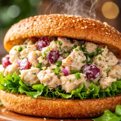 Image of Easy Chicken Salad Sandwich