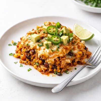 Image of Easy Chicken Tortilla Casserole