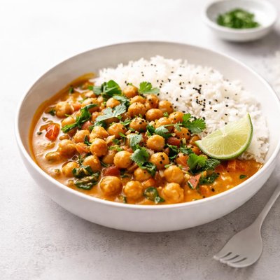 Image of Easy Chickpea Curry