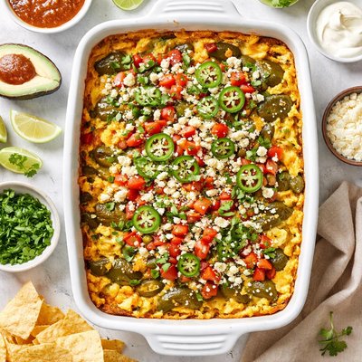 Image of Easy Chiles Rellenos Casserole