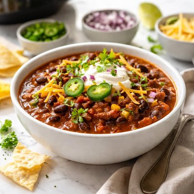 Image of Easy Chili Crockpot