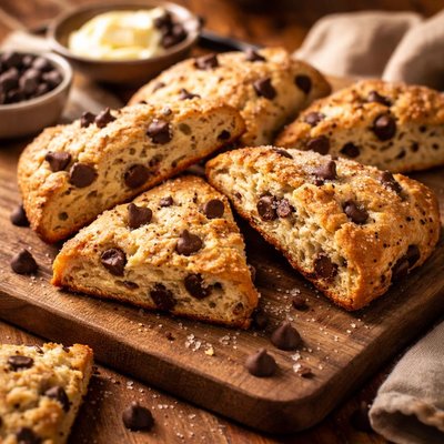 Image of Easy Chocolate Chip Scones