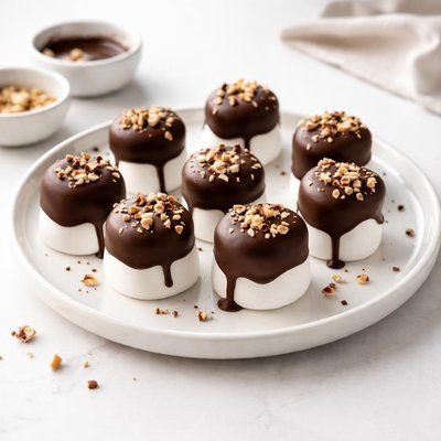 Image of Easy Chocolate Covered Marshmallows