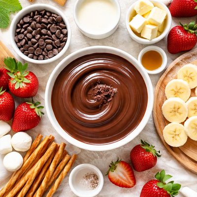 Image of Easy Chocolate Dipping Sauce