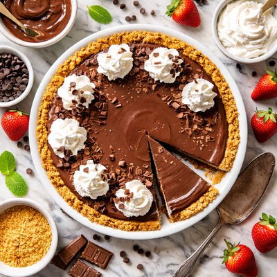 Image of Easy Chocolate Pie