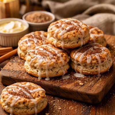 Image of Easy Cinnamon Biscuits