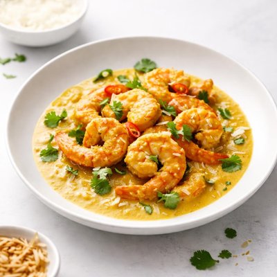 Image of Easy Coconut Curried Shrimp